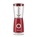 Girmi FR0302 frullatore Frullatore da tavolo 170 W Rosso, Trasparente, Bianco