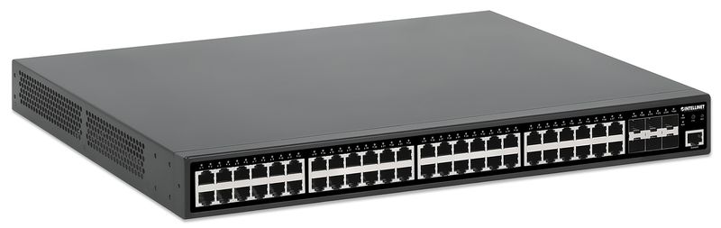 Switch-PoE--completamente-gestito-INTELLINET-L2--a-54-porte-con-48-porte-Gigabit-e-6-uplink-SFP--Conforme-IEEE-802.3at-a