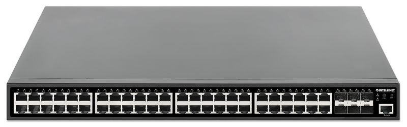 Switch-PoE--completamente-gestito-INTELLINET-L2--a-54-porte-con-48-porte-Gigabit-e-6-uplink-SFP--Conforme-IEEE-802.3at-a