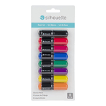 Silhouette SILH-PEN-START evidenziatore 8 pz Nero, Blu, Verde, Arancione, Rosa, Viola, Rosso, Giallo