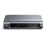 Satechi Thunderbolt 4 Multimedia Pro Andocken Dock Schwarz - Grau (ST-DT4PMM-EU)