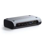 Satechi-Thunderbolt-4-Multimedia-Pro-Andocken-Dock-Schwarz---Grau--ST-DT4PMM-EU-