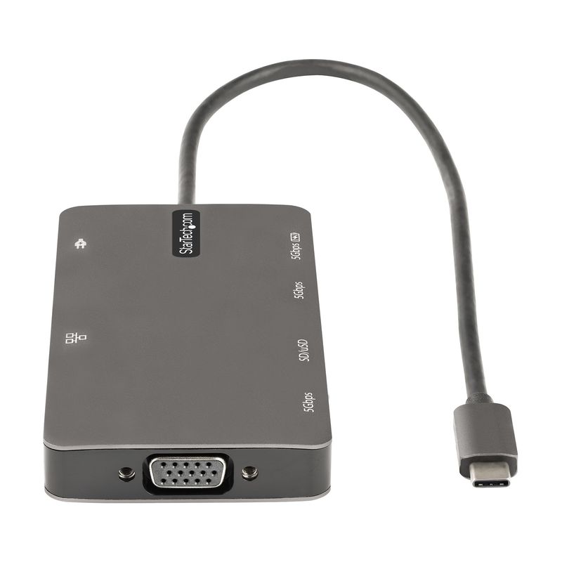 StarTech.com-Adattatore-Multiporta-USB-C---Mini-Docking-Station-USB-Type-C-a-HDMI-4K-30Hz-o-VGA---Hub-USB-3.0-5Gbps--USB-A-USB-C----100W-Power-Delivery---SD-Micro-SD---GbE---Cavo-30cm--DKT30CHVSDPD-