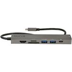 StarTech.com-Adattatore-multiporta-USB-C---Da-USB-C-a-HDMI-2.0-4K-60Hz-100W-PD-Pass-through-slot-SD-MicroSD-Hub-USB-3.0-a-2-porte---USB-Type-C-Mini-Dock---Cavo-integrato-da-30cm--DKT30CHSDPD1-