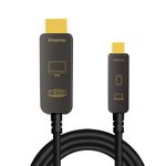 Cavo-USB-C-HDMI-4K-60Hz-LogiLink-20m-nero