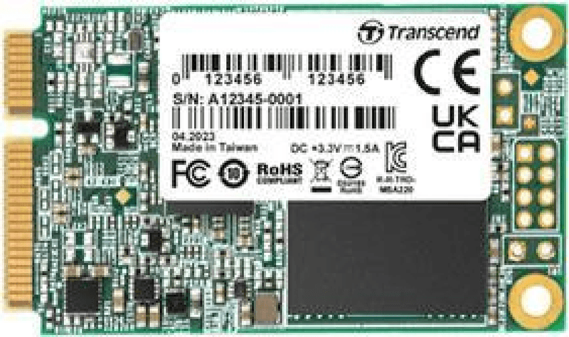 TRANSCEND-SSD-64GB-mSATA-SATA3-3DTLC-lettura-scrittura560-500