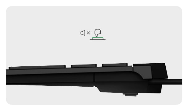 Tastiera-KEYSONIC-Mini-QWERTZ-ABS-USB-touchpad-integrato