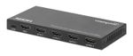 Manhattan-208369-ripartitore-video-HDMI-4x-HDMI--HDMI-4K-SPLITTER-4-PORT-DOWNSCA---4K-60HZ-MICRO-USB-POWERED-BLACK-