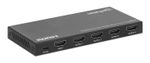 Manhattan-208369-ripartitore-video-HDMI-4x-HDMI--HDMI-4K-SPLITTER-4-PORT-DOWNSCA---4K-60HZ-MICRO-USB-POWERED-BLACK-