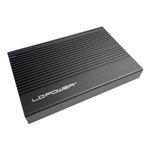 LC-Power LC-25U3-C contenitore di unità di archiviazione Box esterno HDD/SSD Nero 2.5"