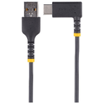 StarTech.com-Cavo-da-USB-A-a-USB-C-a-90°-da-1m---Cavetto-di-Ricarica-Veloce-USB-Tipo-C-per-uso-intensivo---Cavo-Dati-da-USB-2.0-Type-A-a-Type-C-in-Fibra-Aramidica---3A---Nero--R2ACR-1M-USB-CABLE-