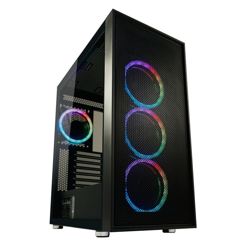 Custodia-MidiTower-ATX-802B-nero-USB3.2-Audio-senza-alimentatore-WandererX