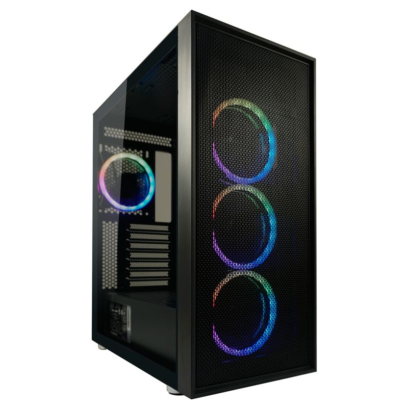 Custodia-MidiTower-ATX-802B-nero-USB3.2-Audio-senza-alimentatore-WandererX