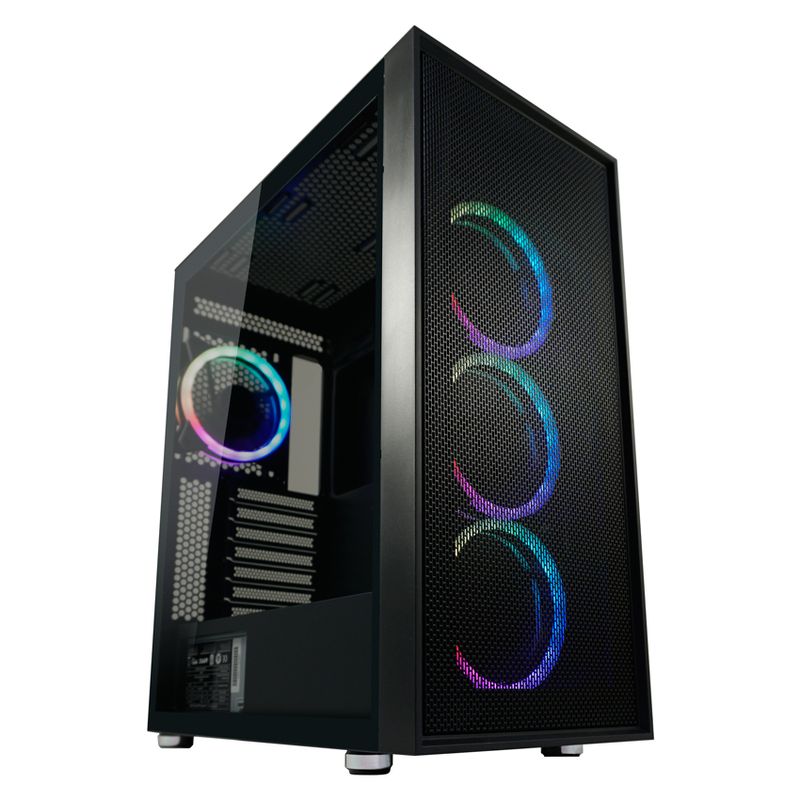 Custodia-MidiTower-ATX-802B-nero-USB3.2-Audio-senza-alimentatore-WandererX