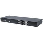 Intellinet Switch KVM VGA CAT5 modulare a 16 porte Intellinet - Switch KVM - 16 porte KVM