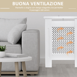 HOMCOM-Copritermosifone-in-Legno-Copertura-Moderna-111.5-×-82-×-19cm-Verniciato-Bianco