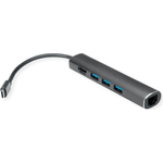 Value Valore 12.99.1043 docking station e replicatore di porte per notebook Cablato USB 3.2 Gen 1 (3.1 Gen 1) Type