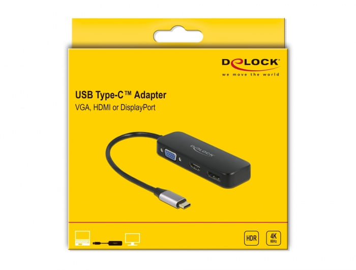 Delock-Adattatore-USB-di-tipo-C-a-VGA---HDMI---DisplayPort-4K-60-Hz