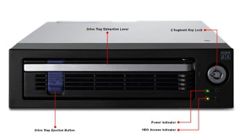 IcyDock-DataCage-Basic-MB876SK-B---3.5--SATA-Hard-Drive-Hot-Swap-EZ-Tray-Mobile-Rack-for-External-5.25--Bay