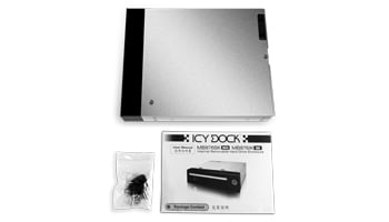 IcyDock-DataCage-Basic-MB876SK-B---3.5--SATA-Hard-Drive-Hot-Swap-EZ-Tray-Mobile-Rack-for-External-5.25--Bay