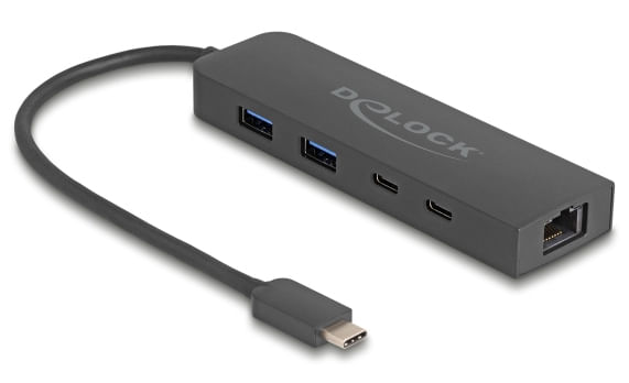 Delock-Hub-USB-da-10-Gbps-con-porta-LAN-da-25-Gigabit-e-PD-85-W