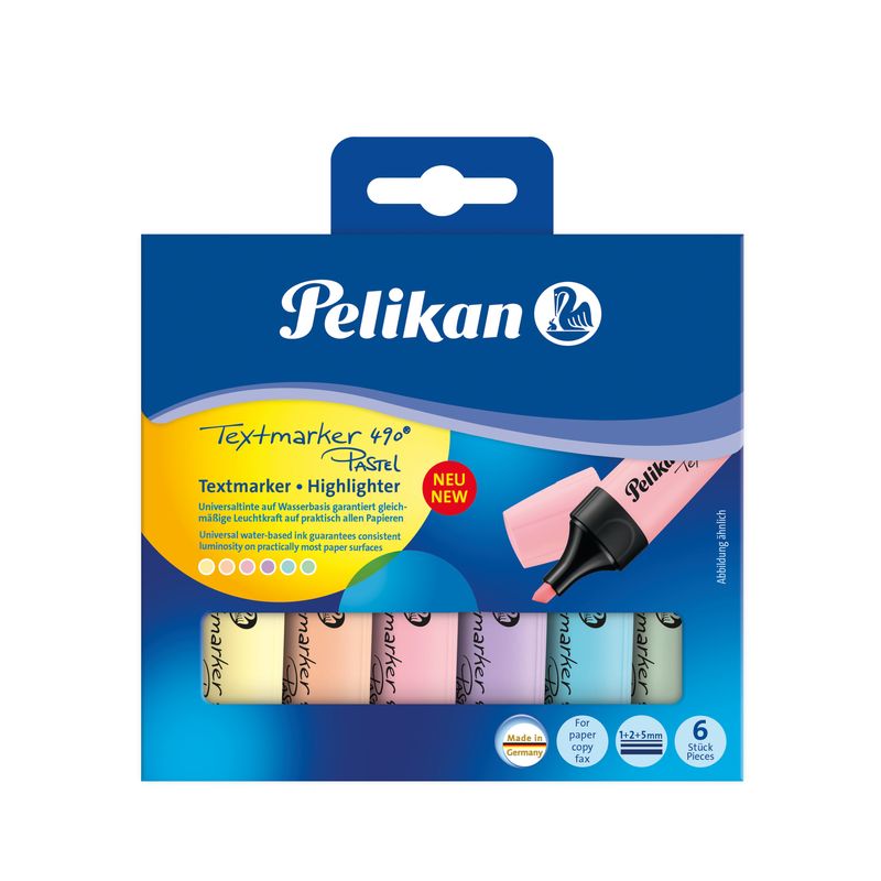 Evidenziatore-Pelikan-pastello-multicolore