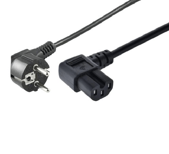 Power-Cord-CEE-7-7---Angled---C15-3m-black-Power-Cord---Schuko-Angled---Angled-C15-3m-black---Warranty-300M