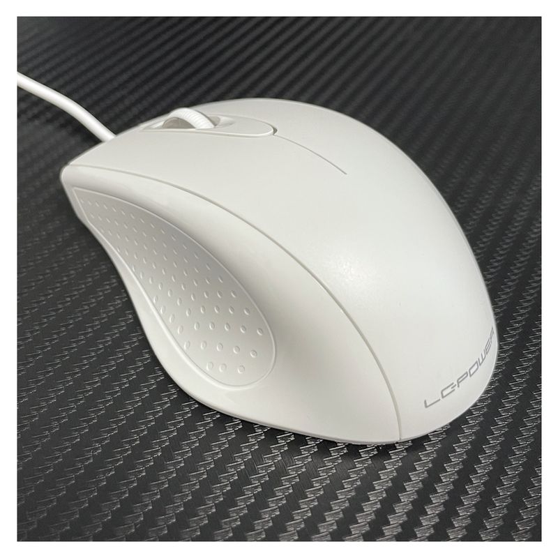 Mouse-LC-POWER-M710W-USB-bianco