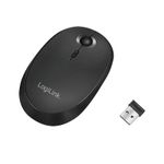 LogiLink ID0204 mouse Ufficio Ambidestro RF senza fili + Bluetooth 1600 DPI