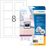 HERMA SuperPrint - Etichette autoadesive su dischetto - bianco - 67,7 x 70 mm - 25 pz. (4355)