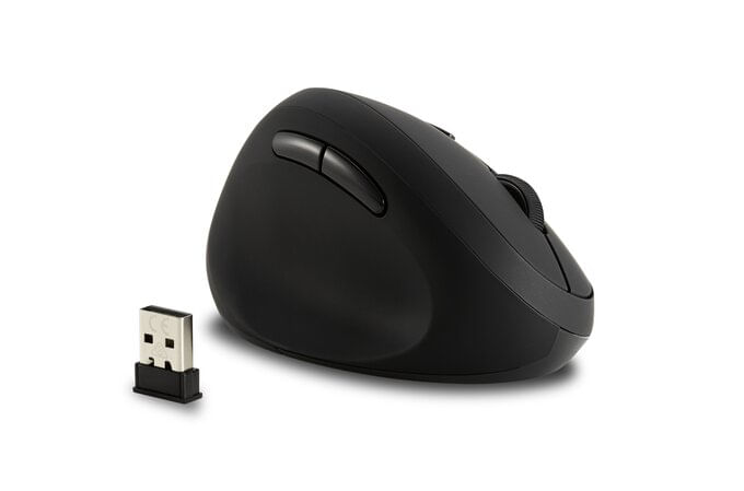 Mouse-wireless-Kensington-Pro-Fit-Ergo---mouse---ergonomico---per-mancini---6-pulsanti---wireless---24-GHz