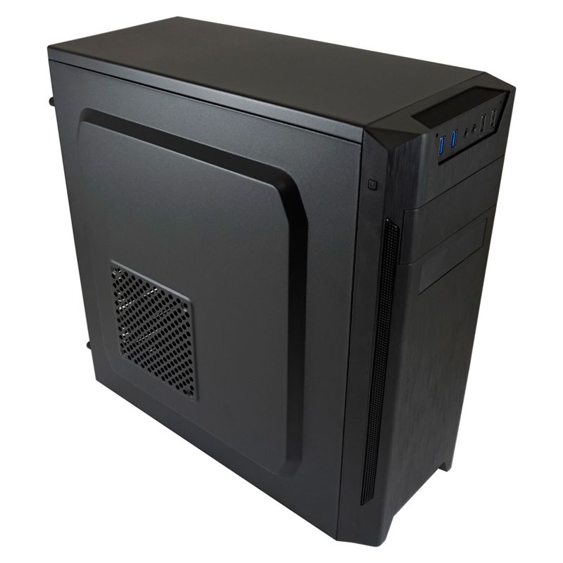 Case-MidiTower-ATX-7040B-nero-USB3.2-Audio-senza-alimentatore-e-ventola