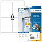 HERMA Special - Etichette autoadesive opache rimovibili resistenti alle intemperie - bianco - 99,1 x 67,7 mm 160 etichet