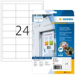 HERMA Special - Etichette autoadesive in pellicola opaca rimovibili per esterni - bianco - 66 x 33,8 mm 480 etichetta(e)