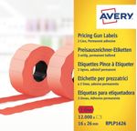 Avery-Zweckform-RPLP1626---Carta---Adesivo-permanente---Perforato---Rosso---26-x-16-mm-12000-Etichetta-e---10-Rotolo-i--