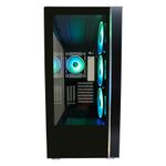 Case-MidiTower-ATX-808B-nero-USB3.2-Audio-senza-alimentatore-SkyllaX