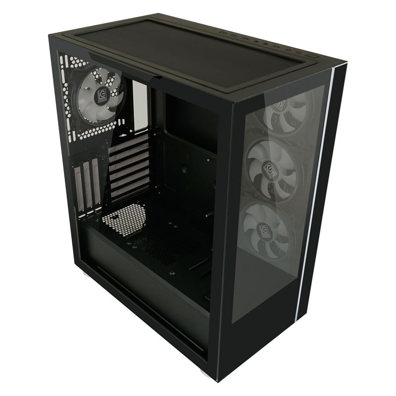 Case-MidiTower-ATX-808B-nero-USB3.2-Audio-senza-alimentatore-SkyllaX