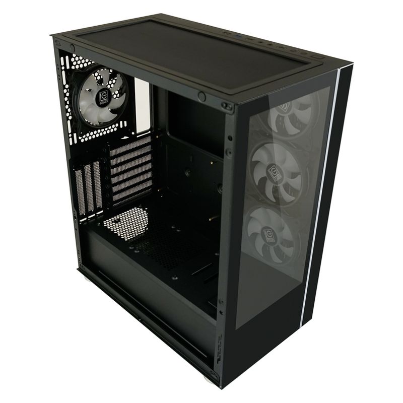 Case-MidiTower-ATX-808B-nero-USB3.2-Audio-senza-alimentatore-SkyllaX