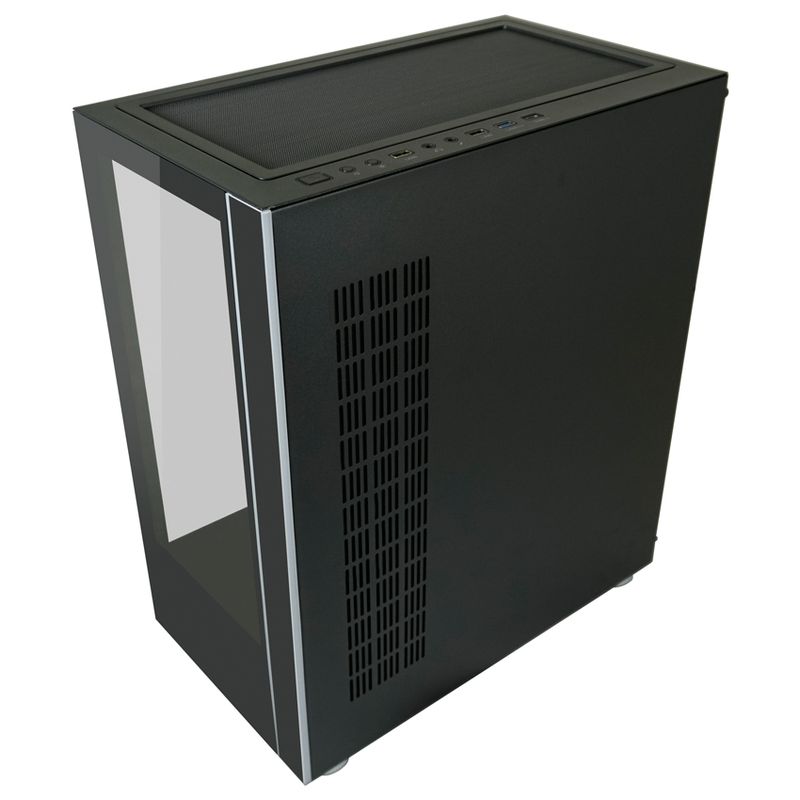 Case-MidiTower-ATX-808B-nero-USB3.2-Audio-senza-alimentatore-SkyllaX