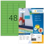 HERMA 4549 Rettangolo Verde 4800pezzo(i) etichetta autoadesiva (4549)