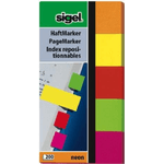 Sigel HN650 etichetta autoadesiva Verde, Arancione, Rosa, Rosso, Giallo 200 pz