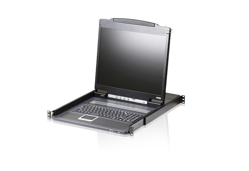 ATEN-CL3000N---Console-KVM---PS-2-USB---483-cm--4830-cm--19------rack---montabile---1280-x-1024---VGA---1U--CL3000-