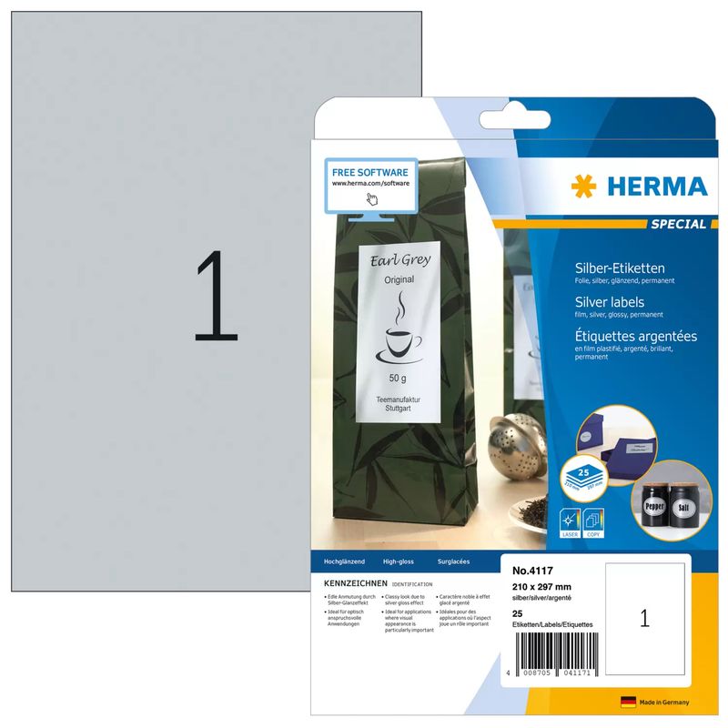 HERMA-SuperPrint-LaserCopy---etichette-in-lamina---argento---A4--210-x-297-mm----25-pz.--4117-