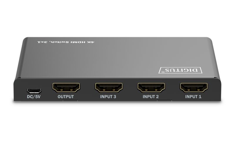 Switch-HDMI-4K-DIGITUS-3x1-4K-60Hz-HDCP-2.3-HDMI-2.0