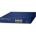 Planet MGS-910XP 8 porte 10/100/1000/2500T 802.3at PoE  1 porta 10G SFP Switch Multigigabit Ethernet (budget PoE da 120