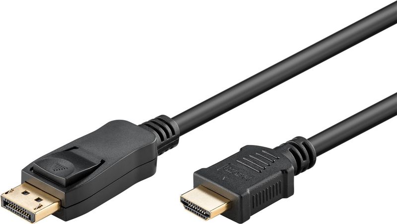 Cavo-DP-HDMI-S-S-30-m-DisplayPort-HDMI-placcato-oro