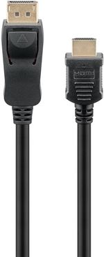 Cavo-DP-HDMI-S-S-30-m-DisplayPort-HDMI-placcato-oro