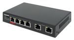 Intellinet---Switch---3-x-10-100--PoE---1-x-10-100--Hi-PoE---2-x-10-100--Uplink----Desktop---High-PoE---PoE--65-W-