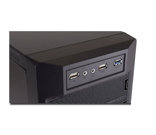 Case-MidiTower-Pro-925B-nero-ATX-USB3.0-Audio-senza-alimentatore