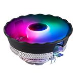 Unykach Dissipatore di calore CPU compatto Unykach Jotun DF 120 RGB da 120 mm a basso profilo - Illuminazione RGB